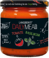 Langbein´s Daily Meal Soup Tomaten-Basilikum (Bio-Suppe) 350 ml Glas
